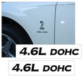 Cobra Fender Emblem Decal Kit -  4.6L DOHC
