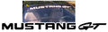 Mustang GT Windshield Decal - 3" x 40"