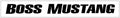 Boss Mustang Windshield Decal - 3.5" x 40"