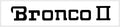 Ford Bronco II Windshield Decal - 3.5" x 30"