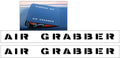 1970-71 Plymouth GTX or Road Runner Air Grabber Hood Door Decal Kit