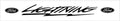 Ford Lightning Windshield Decal with Ovals - 3.75" x 36"