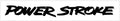 Ford Power Stroke Windshield Decal - 4.75" x 42"